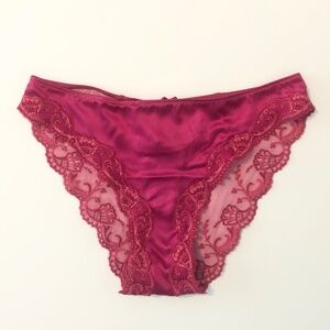 Lise Charmel Italian Brief Splendeur sz S in Carmine Fuchsia color NWT